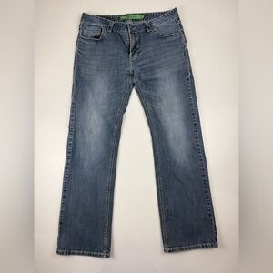 Rock & Roll Denim Cowboy Men's 36X34 Pistol Straight Leg Jeans